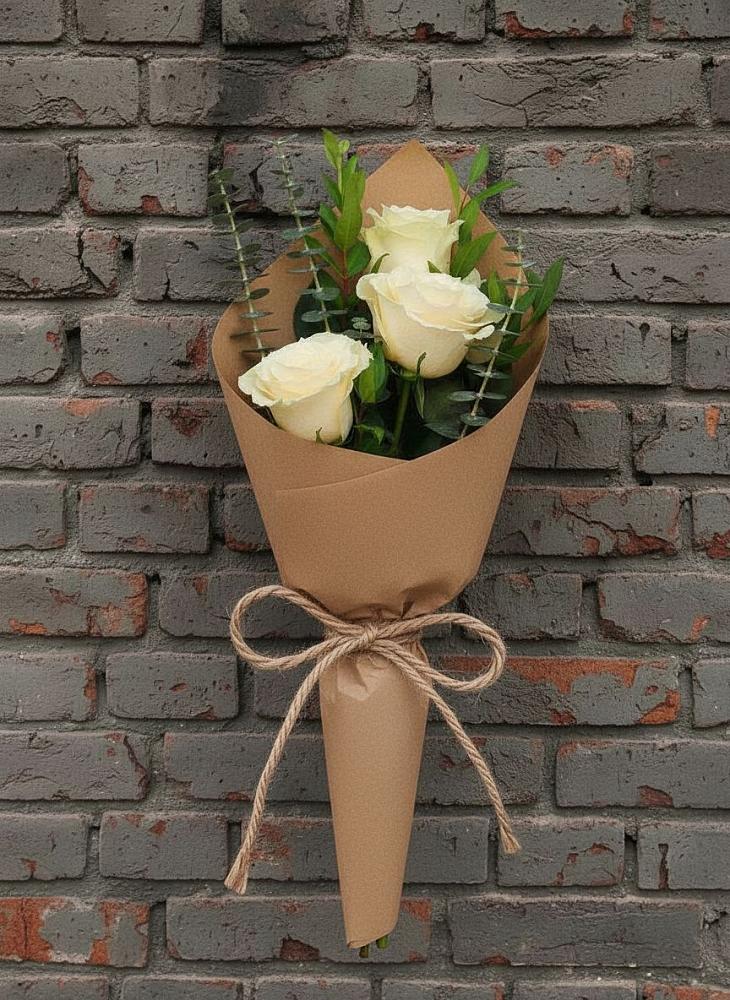 Букет из 3 роз в Нижнем Куранахе Букет цветов из: Розы в Нижнем Куранахе